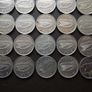30 Irish 5 pence coins (1993-2000) Image 9
