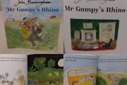 Mr Gumpy's rhino storybook by John Burningham