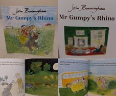 Mr Gumpy's rhino storybook by John Burningham