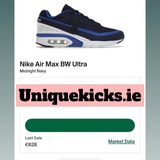 Rare Nike Air Max BW Classic Black Cream White