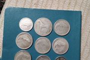 Selection Of Eire  Silver   Coins