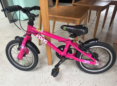 Frog 43 bike (pink, aged 3-4years)