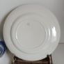 green transferware plate , farmhouse plate, green patterned plate Image 4
