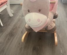 Wooden Baby Rocking Unicorn
