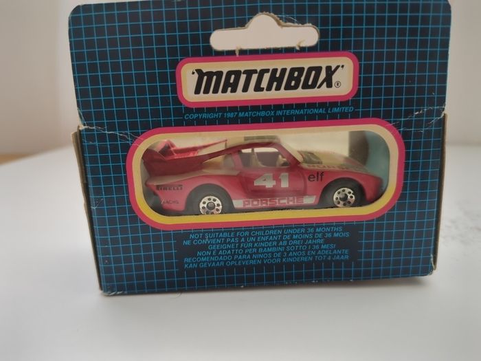 Vintage Matchbox MB-41 Racing Porsche 935