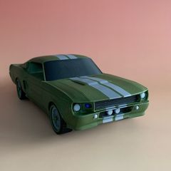 1967 Shelby Mustang GT500 (Free Postage)