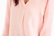 J Crew silk long sleeve blouse