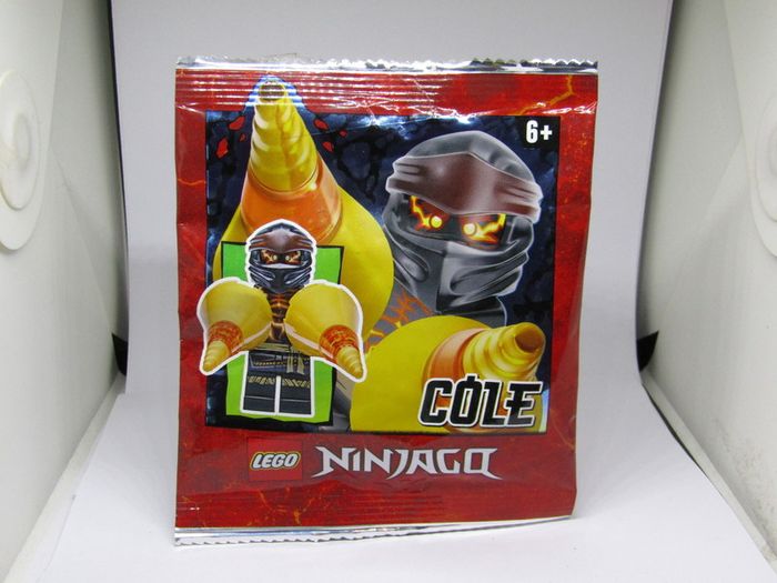 LEGO Ninjago Cole Minifigure Foil Pack Polybag Limited Edition Brand New Sealed