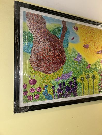 Modern Art high quality archival Giclee print "The Cats Back"