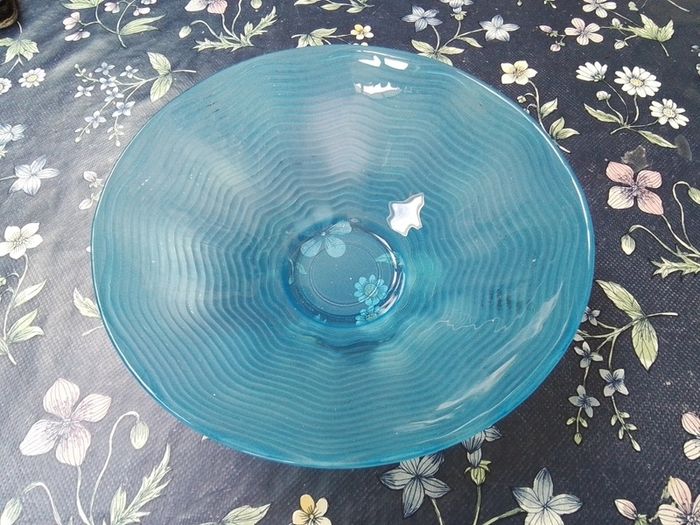 Blue Glass Bowl