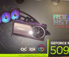 Asus Rog Astral Lc Geforce Rtx 5090 32gb Gddr7 Oc Edition 3dp Hdmi Graphics Card