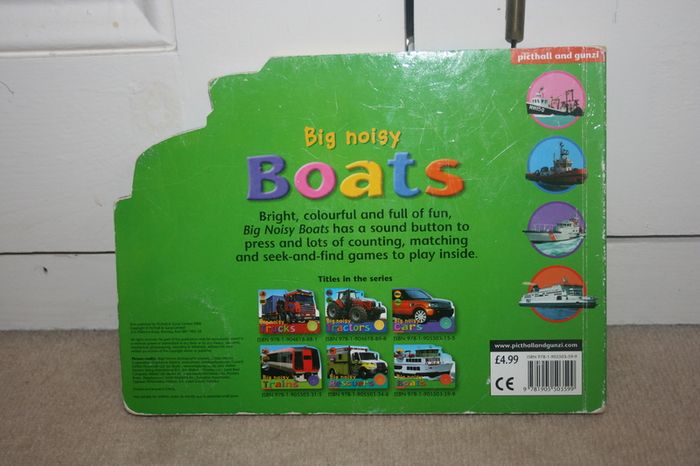 Children's Book - Big Noisy Boats