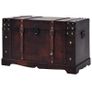 Vintage Treasure Chest Wood 66x38x40 cm Image 2