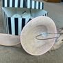 Fascinator / Hat - Dusty Pink/Silver Grey Image 2