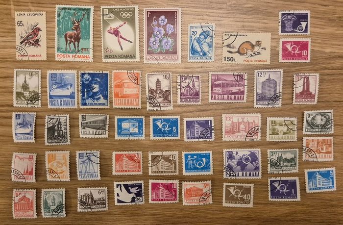 350 Postage Stamps