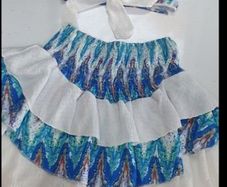 Unsigned skirt and bra-let co-ord Sz S (Fit 8UK)
