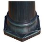Garden Light Post 2-arms 230 cm Dark Green/Black Aluminium Image 2
