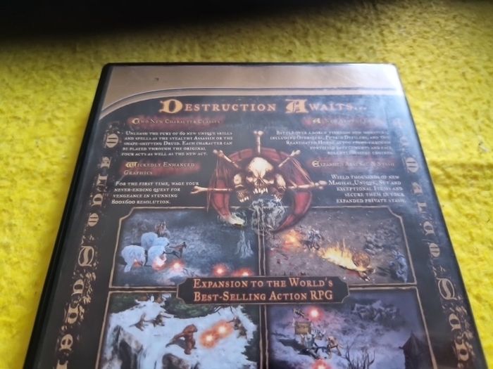 Diablo II 2 Expanded set Lord of Destruction Pc Mac cd rom