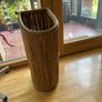 Mid Century Bamboo / Pencil Reed Stick Stand Image 6