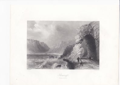 W.H. Bartlett. Glenariff