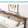 King Size Bed Frame Metal Image 5