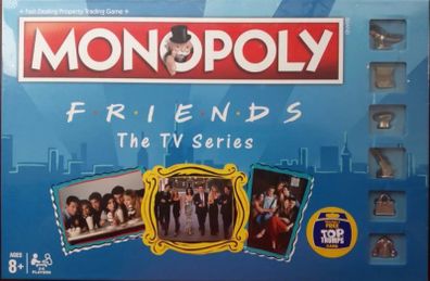 Friends Monopoly  Board-game New & Sealed - with free Top Trump Card
