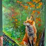 Autumn vibe | oil painting on canvas panel Image 9