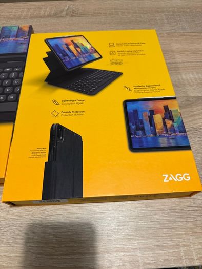 ZAGG iPad Pro 12.9-inch (6th,5th,4th,3rd Generation) keyboard Cover Bluetooth Brand New Sealed