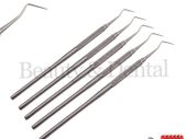 5x Periodontal Hygienists Scalers Probe 9 Dental Probes Top Quality New CE
