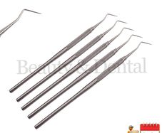 5x Periodontal Hygienists Scalers Probe 9 Dental Probes Top Quality New CE