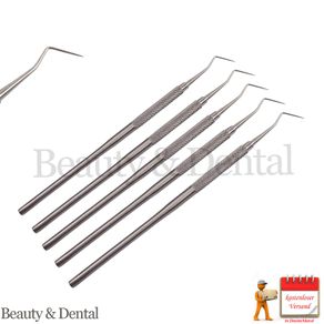 5x Periodontal Hygienists Scalers Probe 9 Dental Probes Top Quality New CE