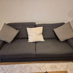 Ikea Kivik 3 seat sofa  - anthracite (very good condition)