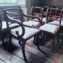 Set of 8 vintage Dining Chairs Image 2