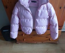 Barbie Pink Puffer Jacket size 6