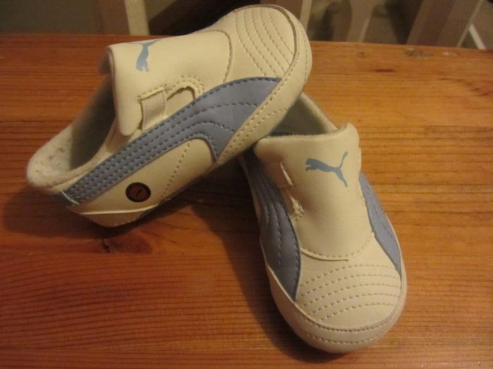 Baby Puma Runners Size 3 with packaging