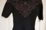 Hobbs Peplum silk cashmere cotton jumper