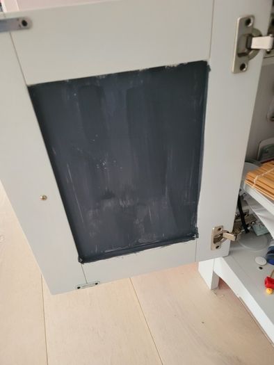 Grey and oak Dresser