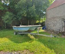 boat dory and trailer project