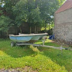 boat dory and trailer project