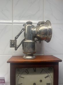 retro old bike oil lamp