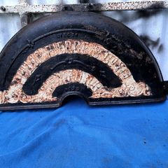 Pierce pulper front plate
