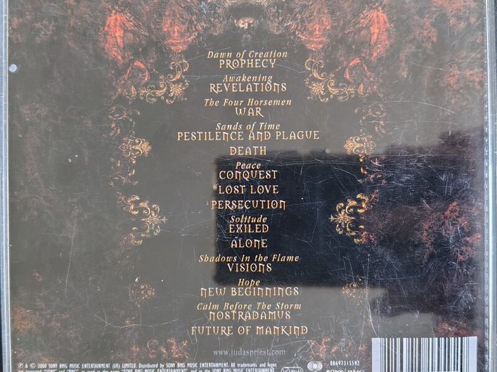 Judas Priest - Nostradamus 2 x CD (2008) Heavy Metal EX+