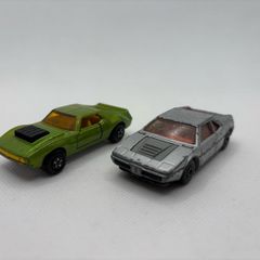 Vintage Matchbox Super Fast BMW M1 and No0 AMX Javelin