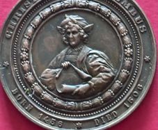 Bronze Medal Christopher Columbus