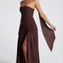 Brown ball dress Image 3