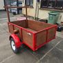 Single axel car trailer Image 4
