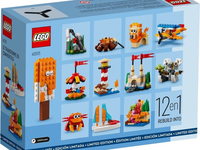 Lego 12-in-1 Fun Creativity Set Limited Edition GWP 40593 (New)