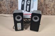 TRUST soundforce portable speakers USB powered notebook laptop