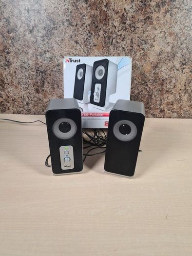 TRUST soundforce portable speakers USB powered notebook laptop
