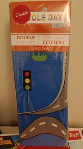 reversible double duvet and sheet for kids
